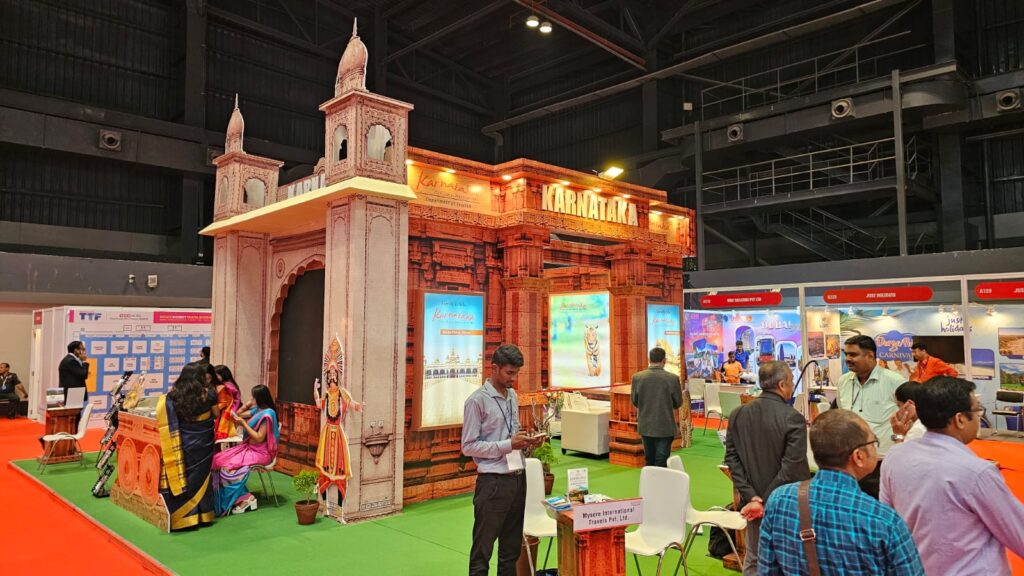 Karnataka Tourism Stand Recognized for Best Decoration at TTF Kolkata 2023