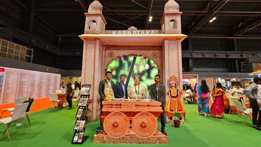 Karnataka Tourism Stand Recognized for Best Decoration at TTF Kolkata 2023