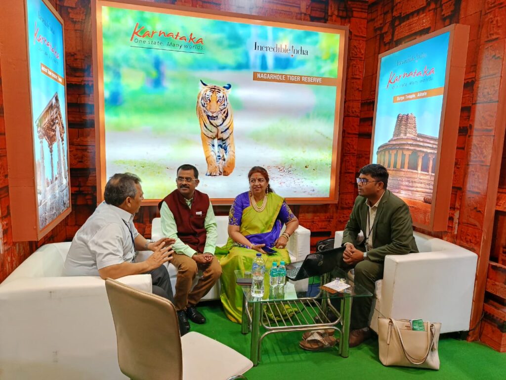 Karnataka Tourism Stand Recognized for Best Decoration at TTF Kolkata 2023