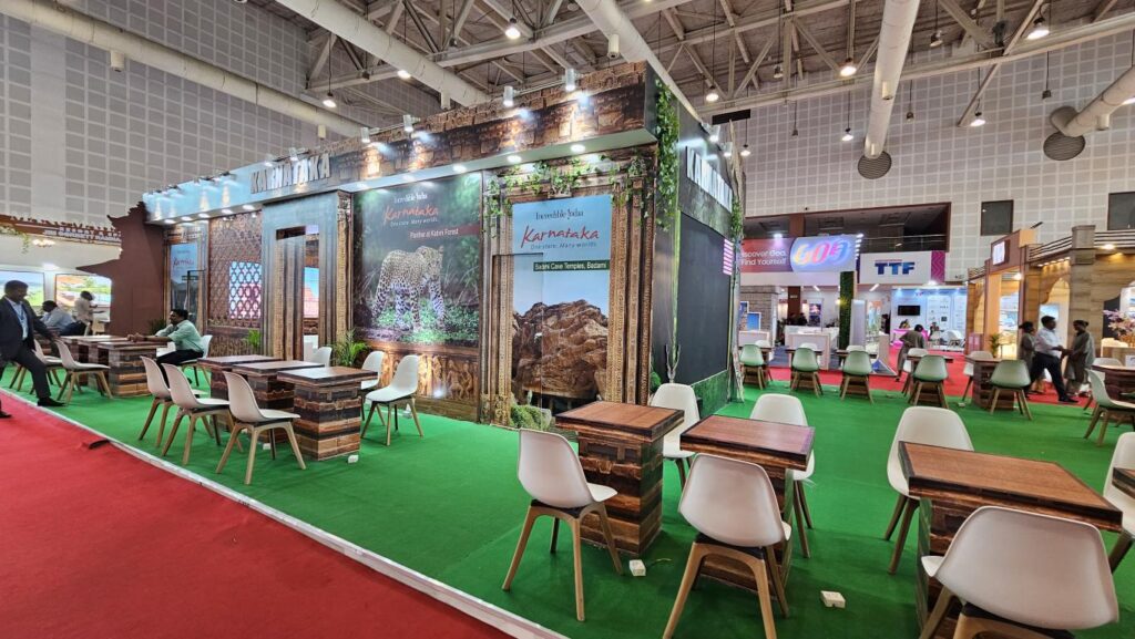 Karnataka Tourism Awarded the Best Stand for Design & Decoration at TTF Ahmedabad 2023