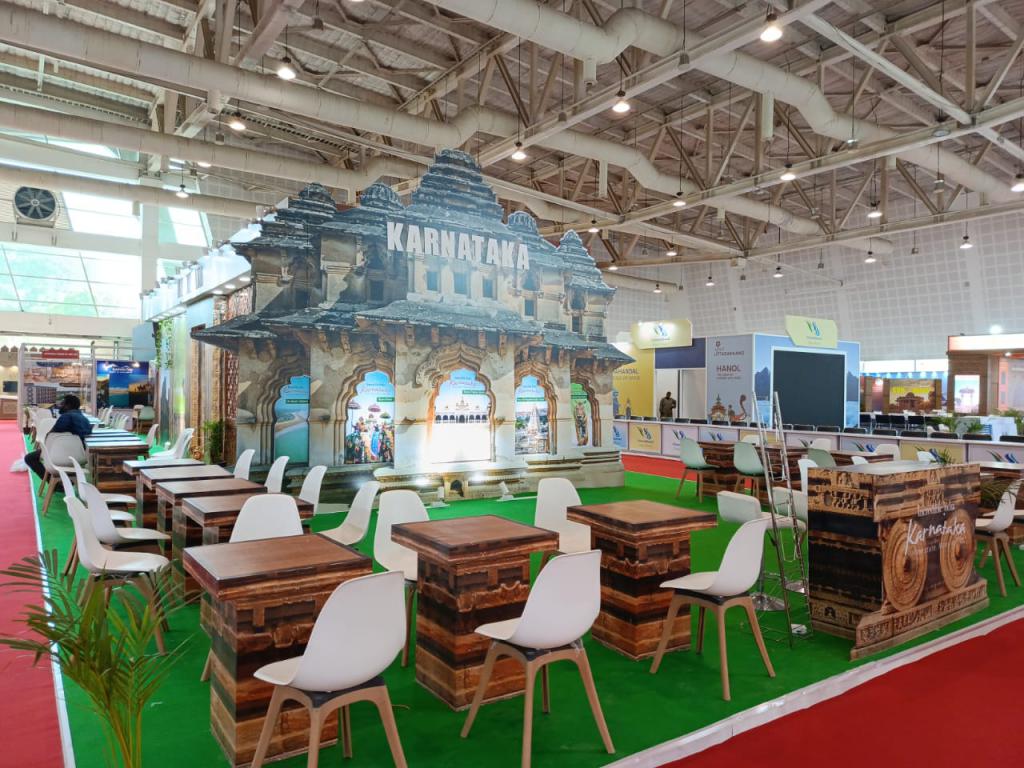 Karnataka Tourism Awarded the Best Stand for Design & Decoration at TTF Ahmedabad 2023