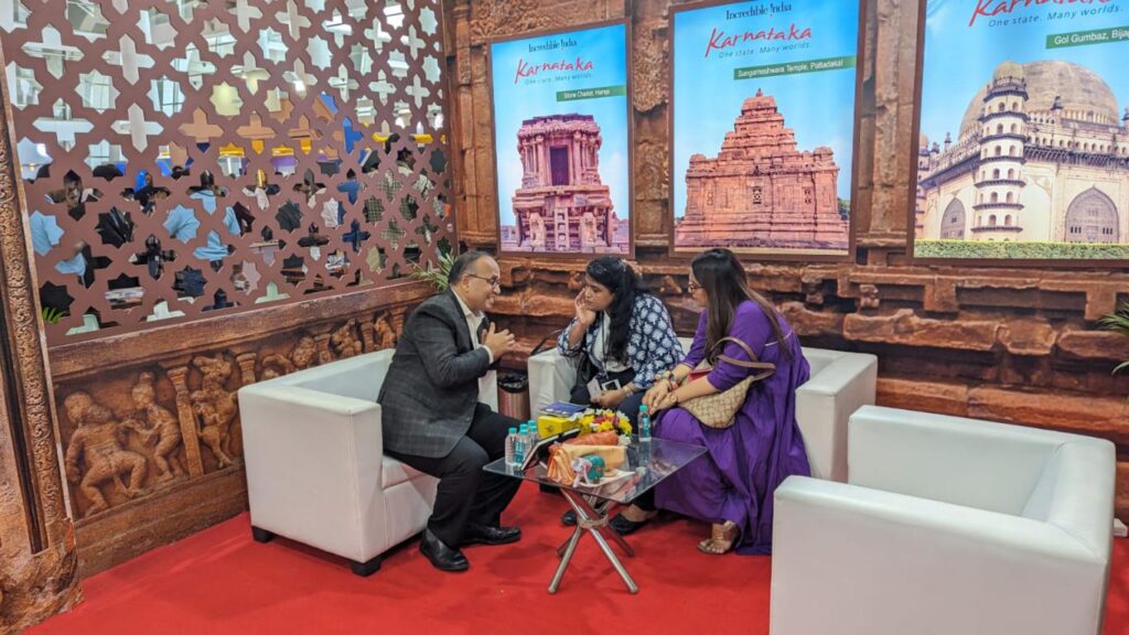 Karnataka Tourism Awarded the Best Stand for Design & Decoration at TTF Ahmedabad 2023