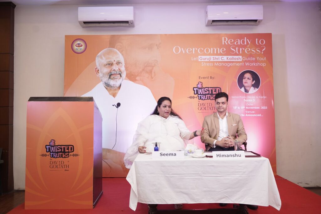 Curtain Raiser of Stress Management Seminar with Guruji Shri C. Kailash
