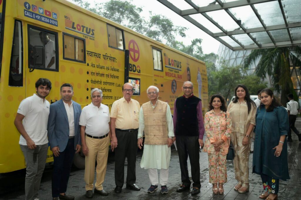 Eastern India's largest Hospital on Wheels- Lotus TMT Medical Bus Celebrates its First Anniversary