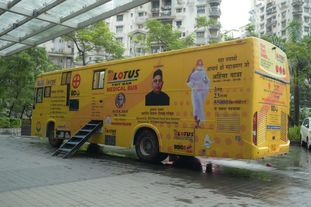 Eastern India's largest Hospital on Wheels- Lotus TMT Medical Bus Celebrates its First Anniversary