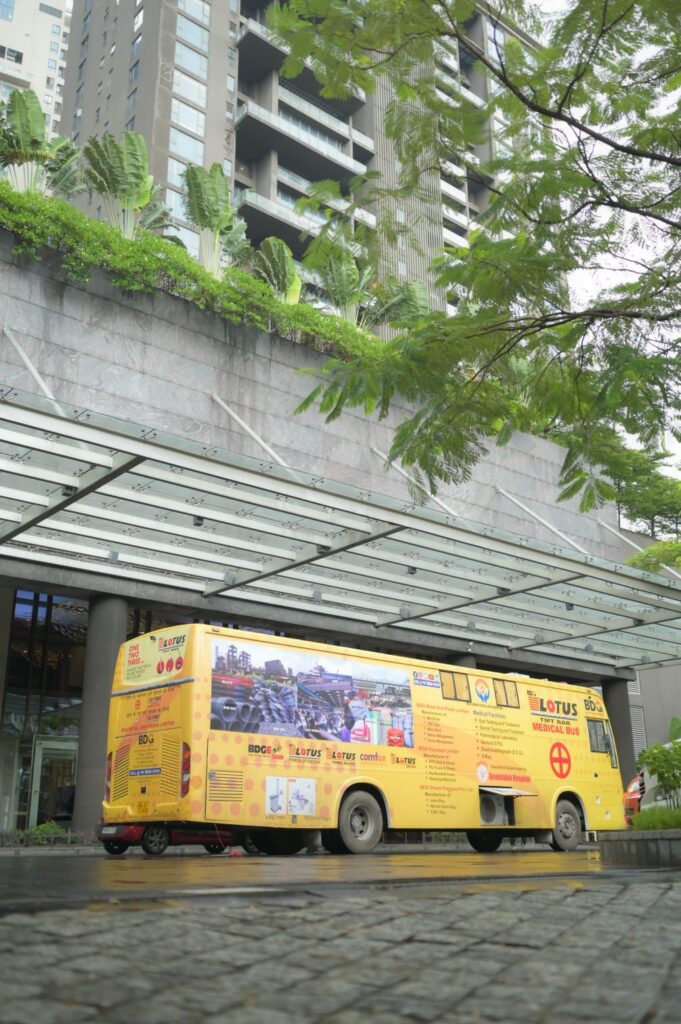 Eastern India's largest Hospital on Wheels- Lotus TMT Medical Bus Celebrates its First Anniversary