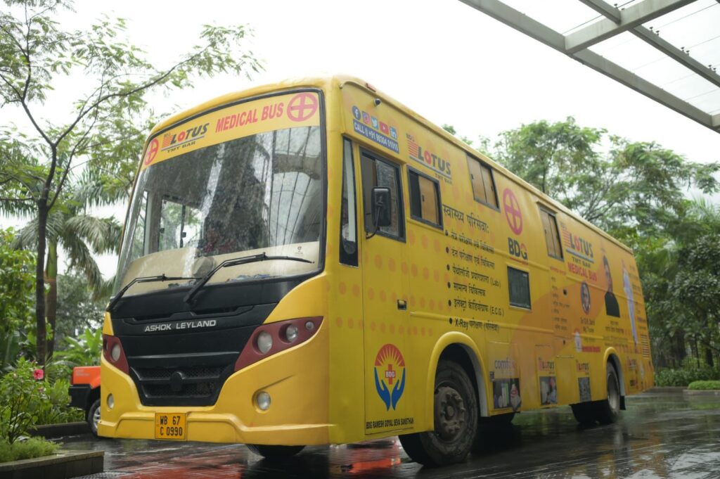 Eastern India's largest Hospital on Wheels- Lotus TMT Medical Bus Celebrates its First Anniversary