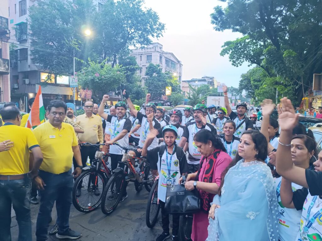 Lions Clubs International District 322B2 Unites India and Bangladesh in Historic SADBHAVNA RALLY for Peace and Friendship