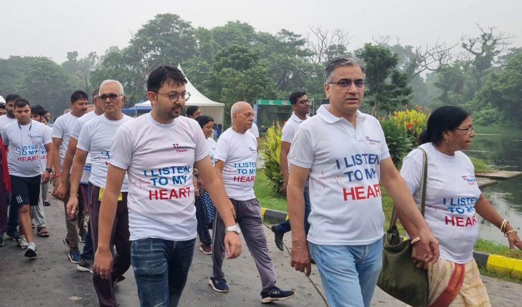 "WALK WITH NATURE AT BOTANICAL GARDEN" – Narayana Hospital, Howrah Celebrates World Heart Day with a Heartwarming Twist