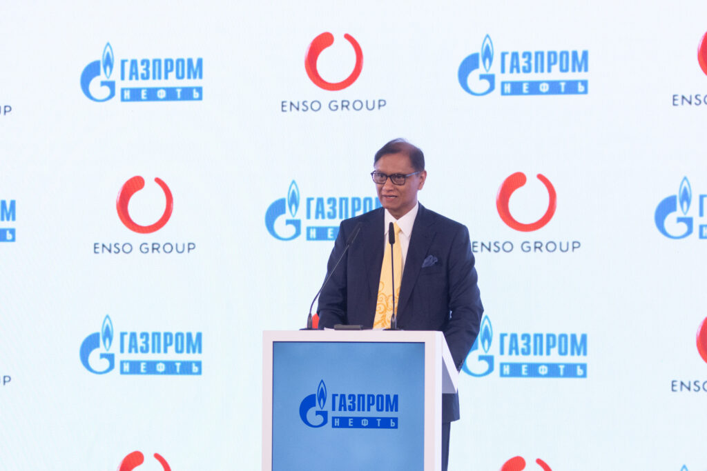 Gazpromneft-Lubricants and Enso Global Trading partner to expand the geography of lubricant supplies to the global market of the South Asian region