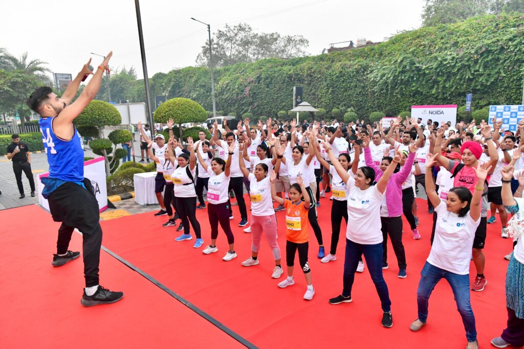 DLF Mall of India’s ACTIVE NOIDA is back with a Remarkable Awareness Run Against Breast Cancer