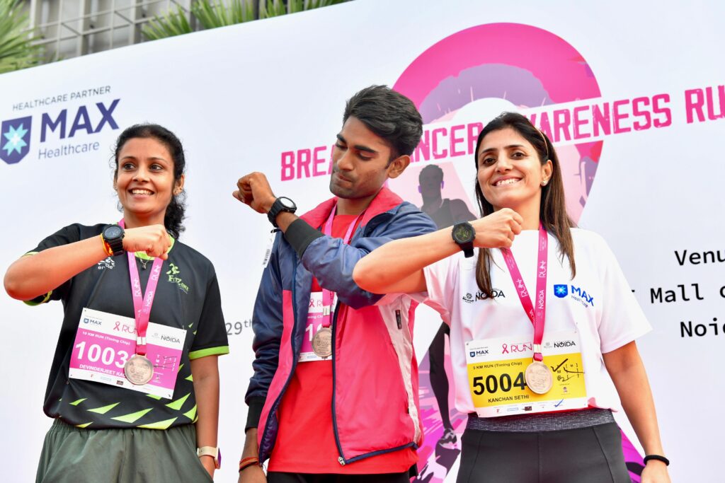 DLF Mall of India’s ACTIVE NOIDA is back with a Remarkable Awareness Run Against Breast Cancer