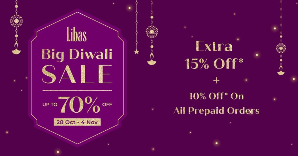 Celebrate festivities in style with Libas's ‘Big Diwali Sale’: Where fashion meets unbelievable offers!