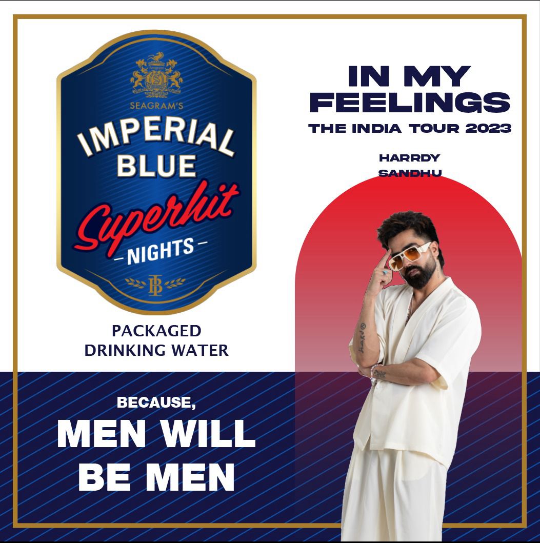 Imperial Blue Superhit Nights Joins Forces with Harrdy Sandhu for his ‘In My Feelings’ Tour