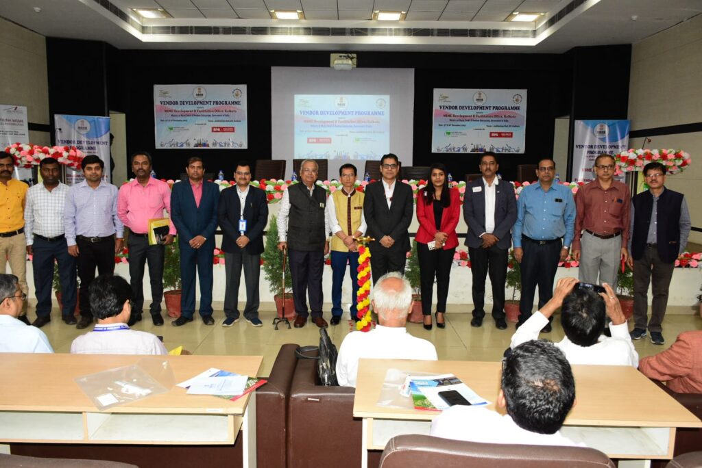 MSME-DFO, Kolkata organized Vendor Development Programme for the MSME Sector at Indian Institute of Packaging, Kolkata