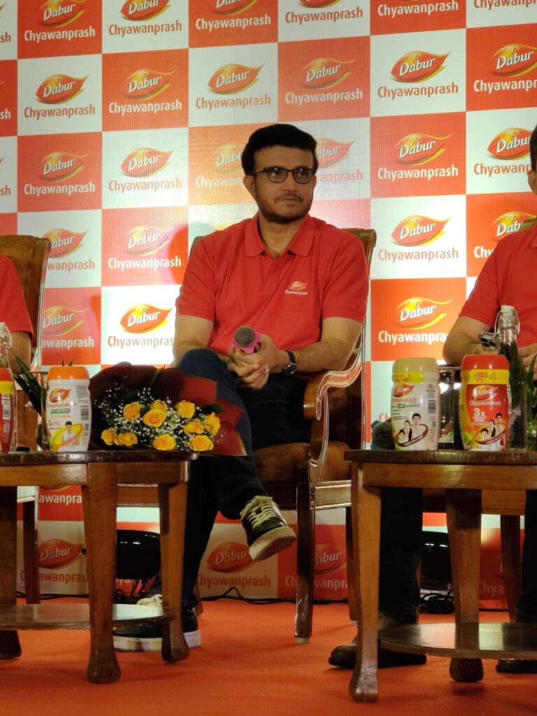 Dabur Chyawanprash signs Sourav Ganguly as Brand Ambassador for East India