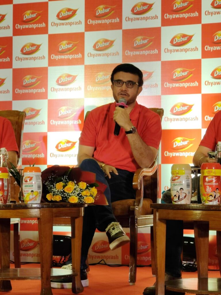 Dabur Chyawanprash signs Sourav Ganguly as Brand Ambassador for East India