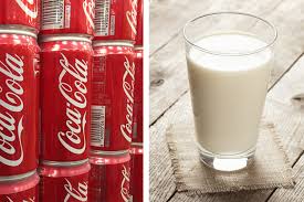 How is milk mixed with Coca-Cola? It has become the latest taste sensation!!