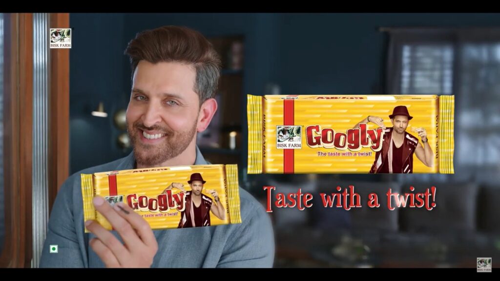 Bisk Farm Googly Launches New TVC with Hrithik Roshan