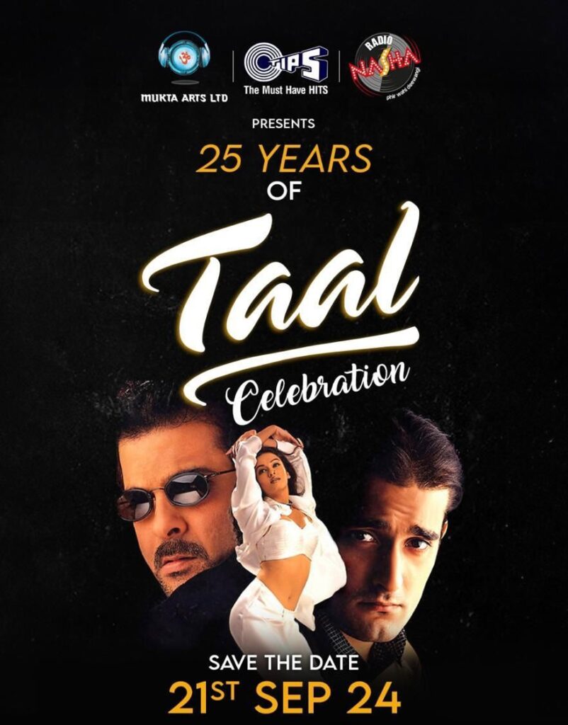 Celebrating 25 Years of Taal: A Cinematic & Musical Masterpiece Returns with Nasha Premiere Nights