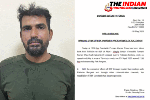অবশেষে মুক্তি, দেশে ফিরলেন রিষড়ার BSF জওয়ান পূর্ণম কুমার সাউ