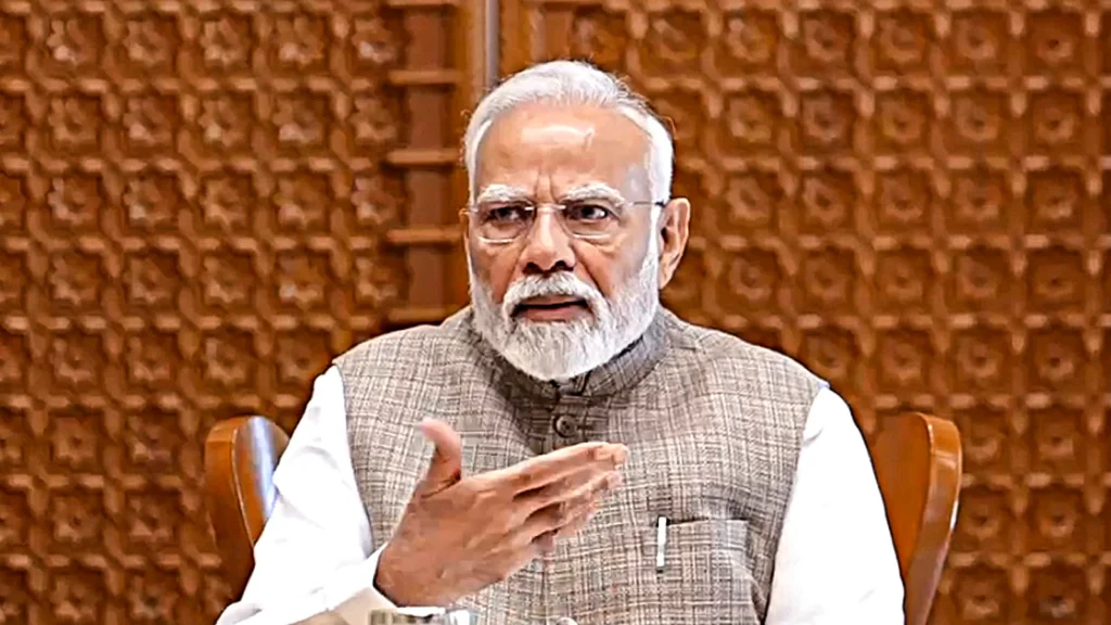 PM Narendra Modi addresses the nation after India-Pakistan airstrikes