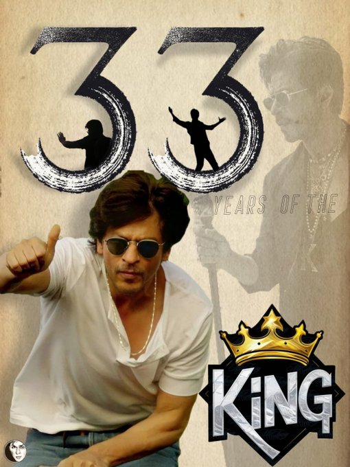 33 Years of Reign, One King Only: Shah Rukh Khan