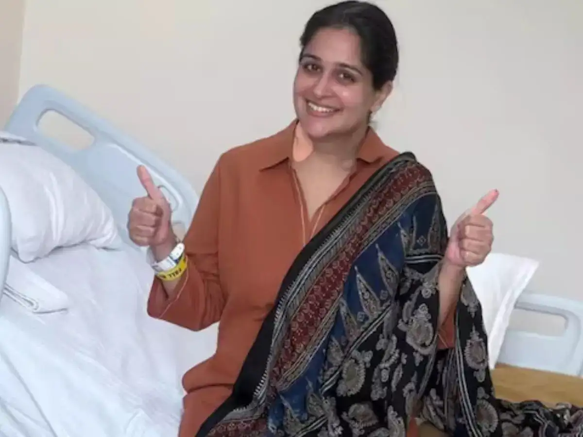 Dipika Kakar in hospital bed recovering after liver cancer surgery