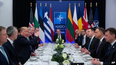 Donald Trump foreign policy talks with global leaders