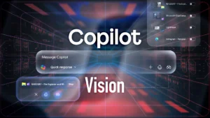 Microsoft Copilot Vision Desktop Share interface on Windows 11