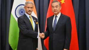 Indian External Affairs Minister S Jaishankar arriving in Beijing for diplomatic talks