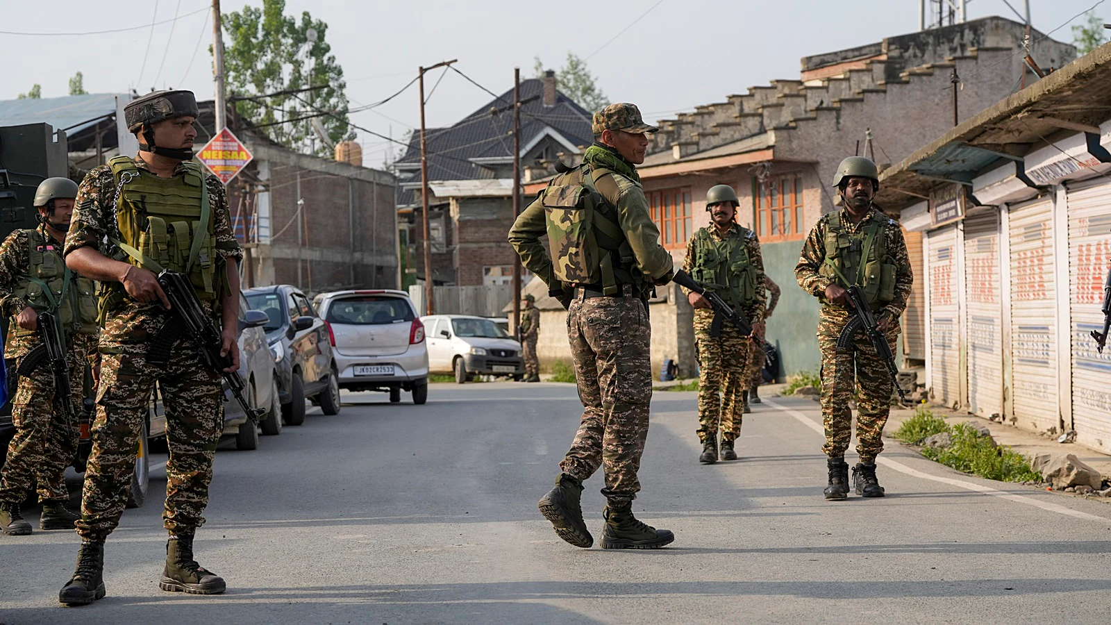 Indian Army soldiers in Kashmir region during Operation Sindoor