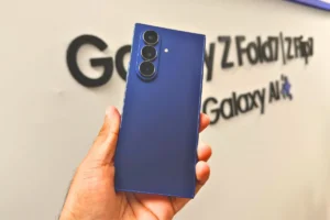 Samsung Galaxy Z Fold 7 in a sleek design
