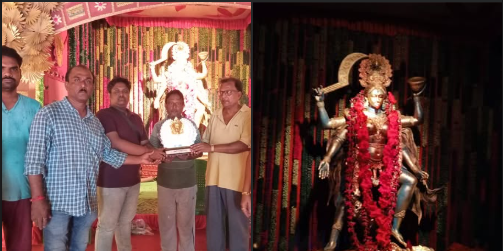 উত্তর কলকাতার সেরা পুজো দমদম এম সি গার্ডেন তরুণ সংঘ