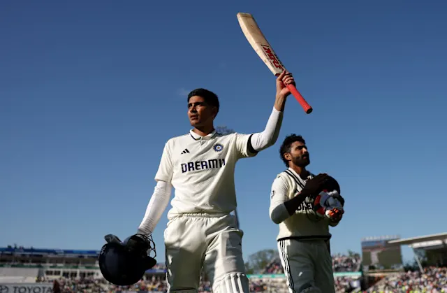 Shubman Gill enters the stadium for his debut Test as Indian captain, welcomed by roaring fans