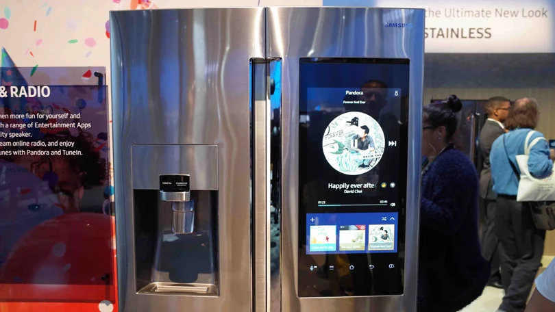 Samsung QLED TV and smart refrigerator featured in Samsung Days Sale 2025
