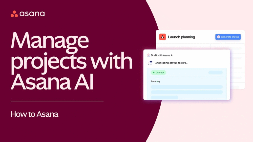 Asana অ্যাপে AI দিয়ে টাস্ক ম্যানেজমেন্ট