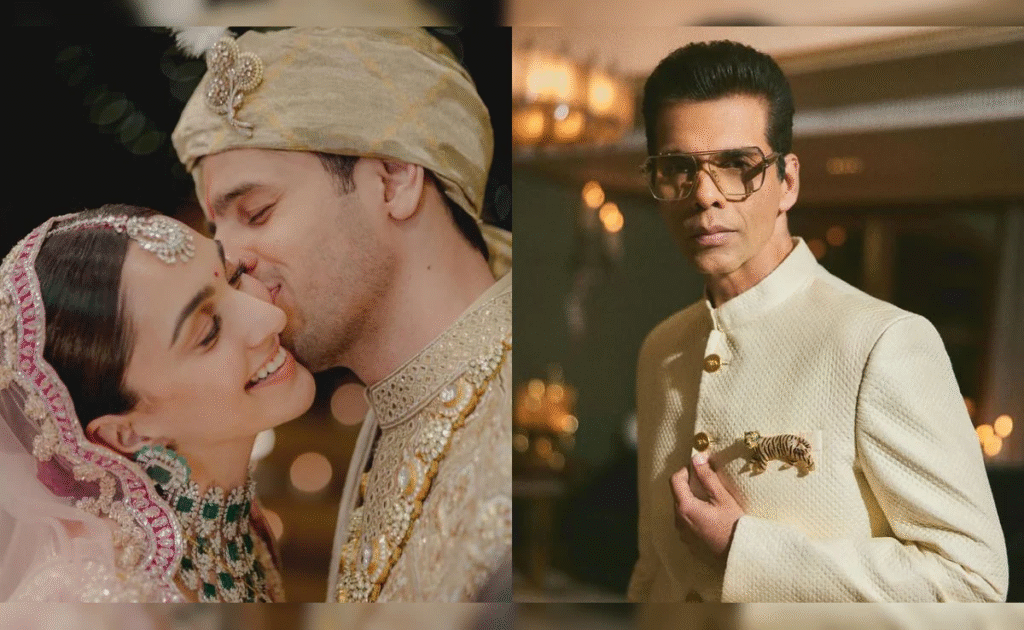 Karan Johar congratulating Kiara Advani and Sidharth Malhotra on their baby girl’s birth