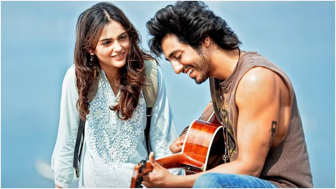 সাইয়ারা সিনেমায় অনীত পাড্ডার দৃশ্য