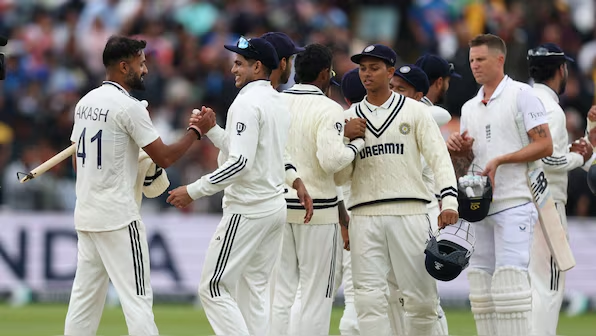 Akash Deep enjoys a light-hearted moment with teammates, showing the importance of friendship in recovery.