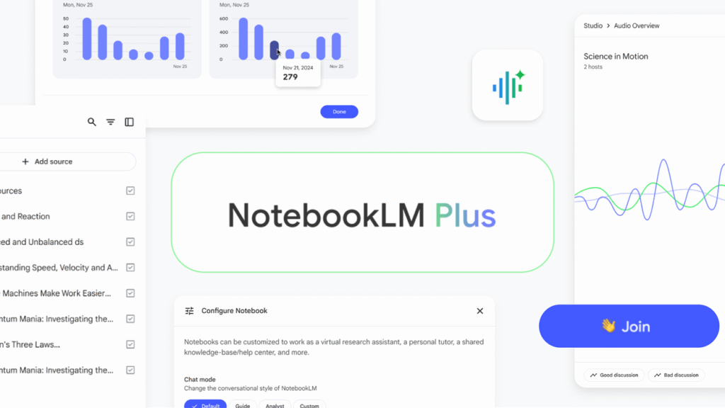 NotebookLM-এর নতুন আপগ্রেডেড Studio ড্যাশবোর্ড