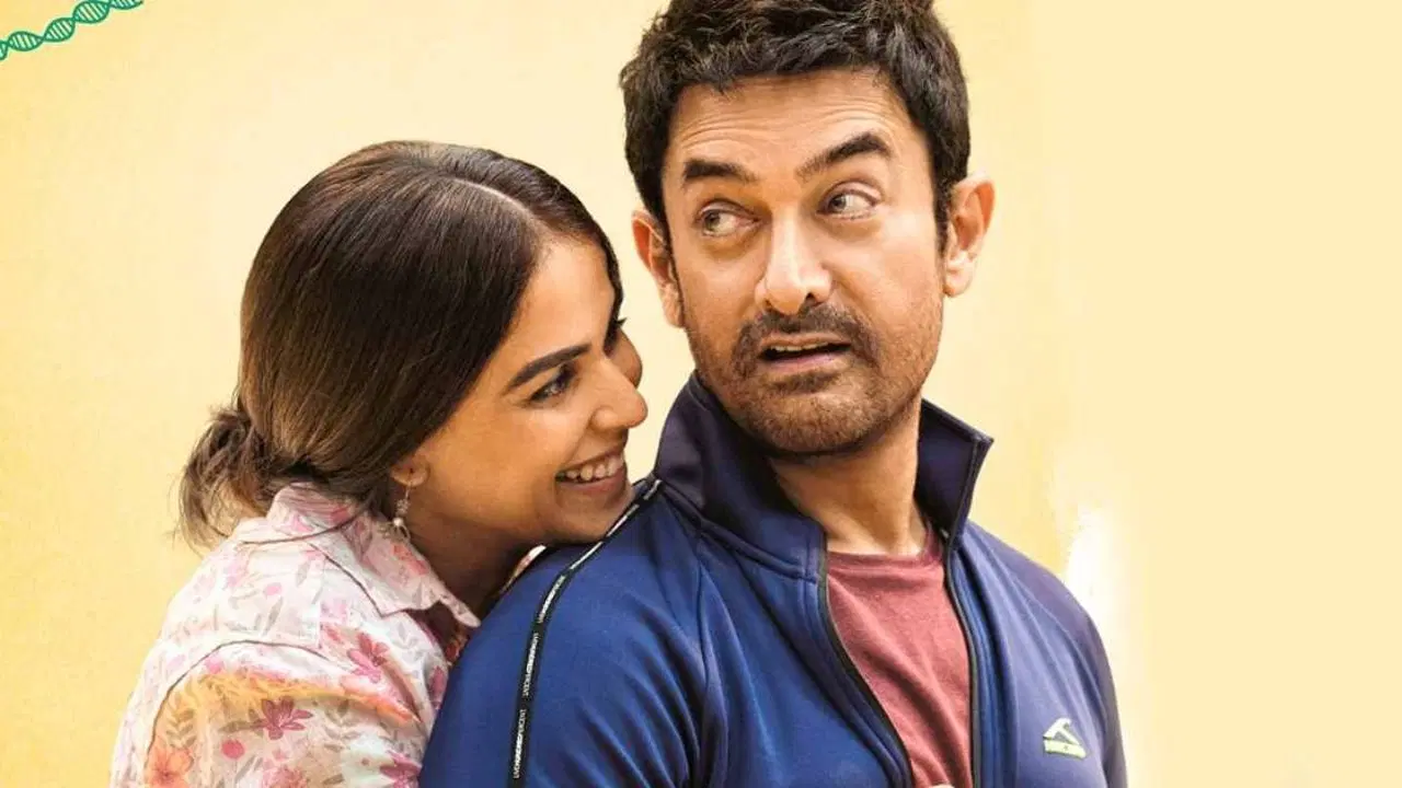Aamir Khan in a powerful moment from Sitaare Zameen Par, marking his much-awaited return to the big screen
