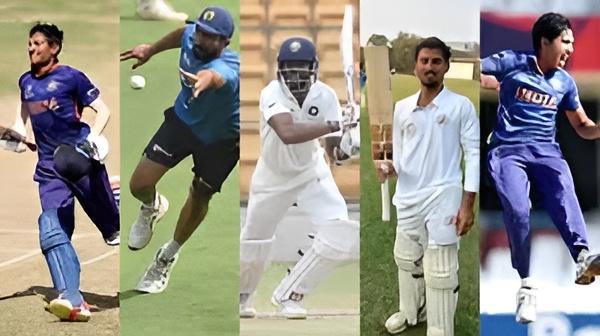 India’s young cricket stars preparing for a match